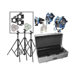Arri Fresnel 3-Light Kit